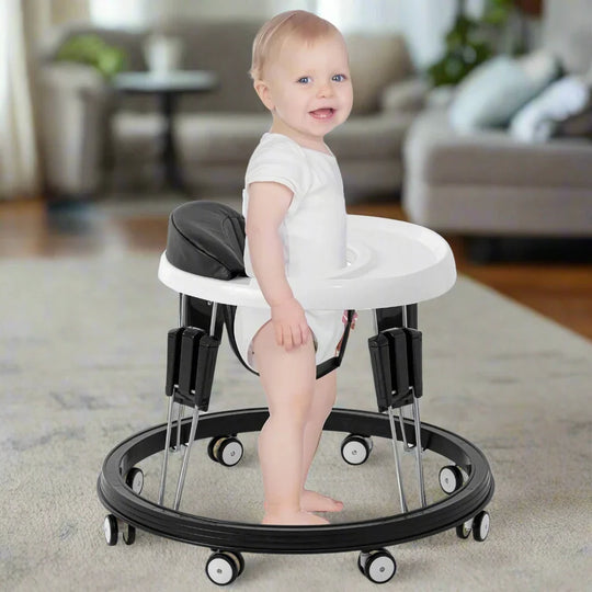 Anti-Rollover Babywalker – Trotly-Blue-The Livary