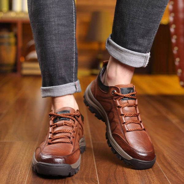 Sustainable Outdoor Shoe for Adventurers - Milo-Brown-5-The Livary