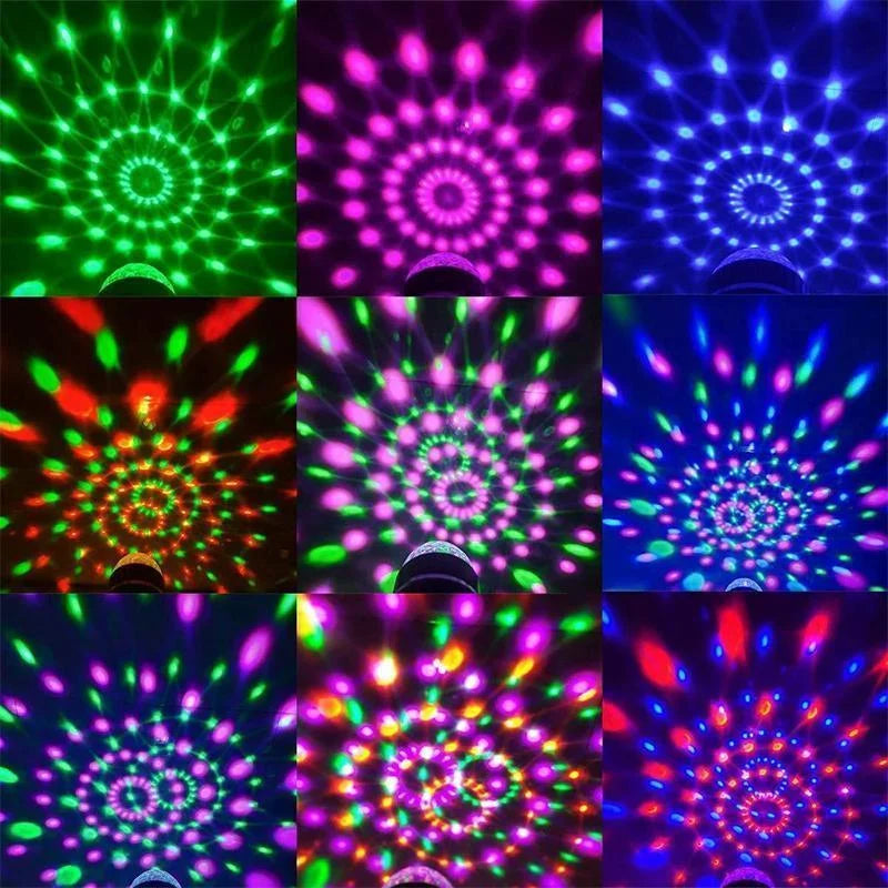 LED Disco Party Lamp – PartyGlow Spin-The Livary