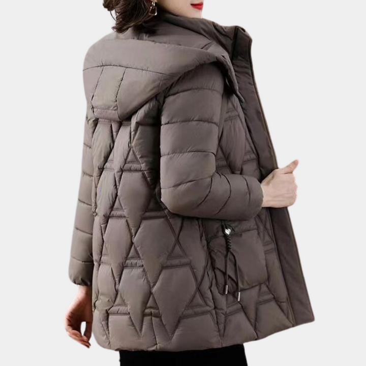 Stylish Quilted Ladies Jacket - Romy-Black-XS-The Livary