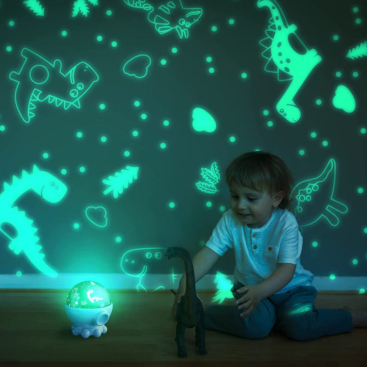 LED Night Light with Ocean & Starry Sky Projection + Music Function - DreamAura-Pink-The Livary