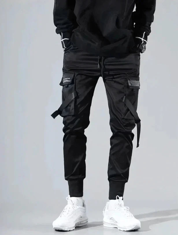 Multi-Pocket Hip-Hop Men's Cargo Pants – Dante-S-The Livary