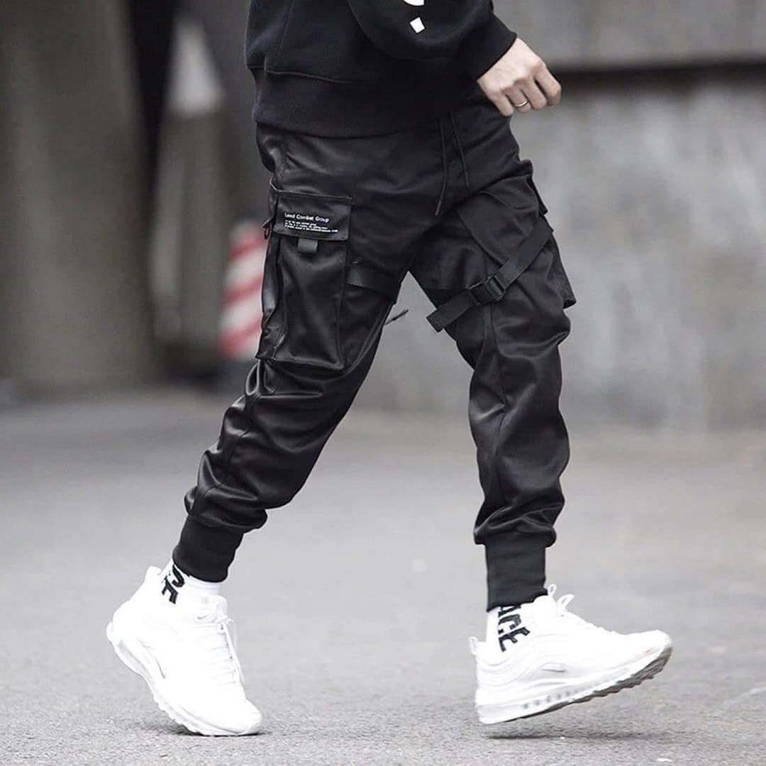 Multi-Pocket Hip-Hop Men's Cargo Pants – Dante-S-The Livary