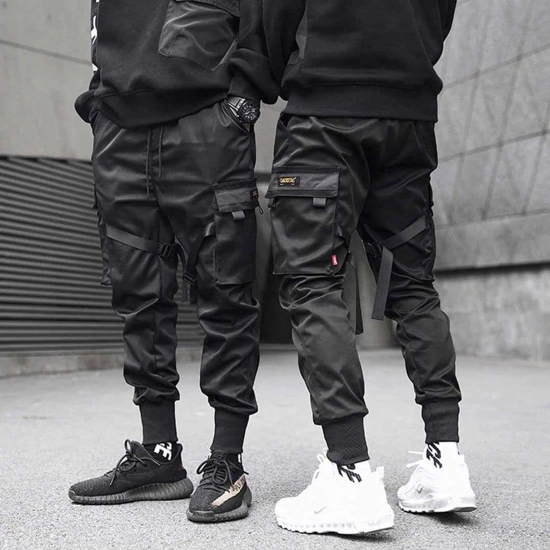 Multi-Pocket Hip-Hop Men's Cargo Pants – Dante-S-The Livary