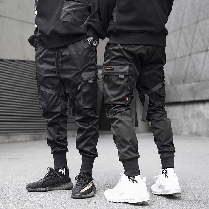 Multi-Pocket Hip-Hop Men's Cargo Pants – Dante-S-The Livary