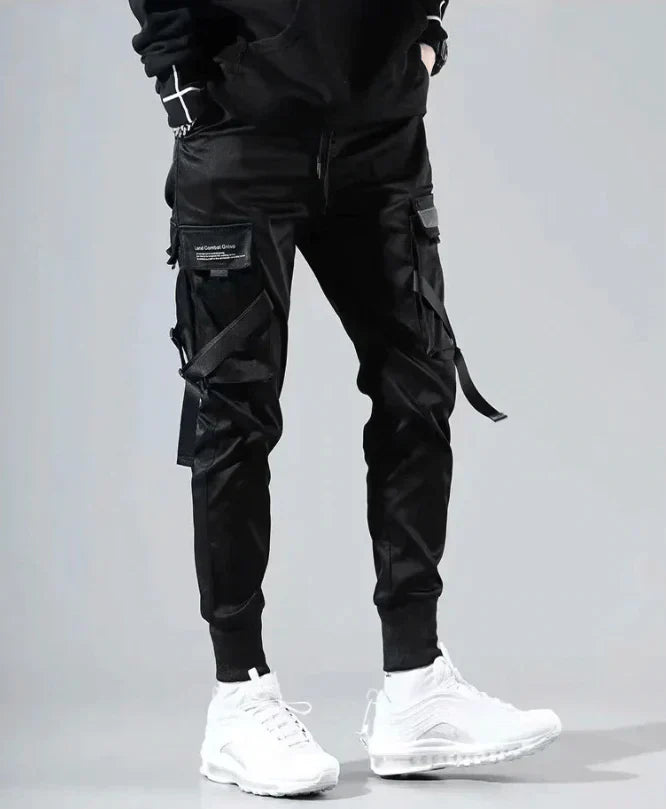 Multi-Pocket Hip-Hop Men's Cargo Pants – Dante-S-The Livary