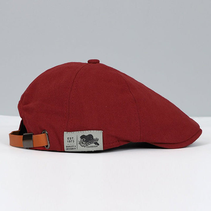 Modern Urban Beret - Bastien-Red-The Livary