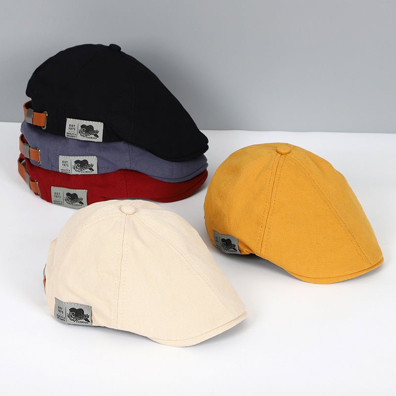Modern Urban Beret - Bastien-Black-The Livary