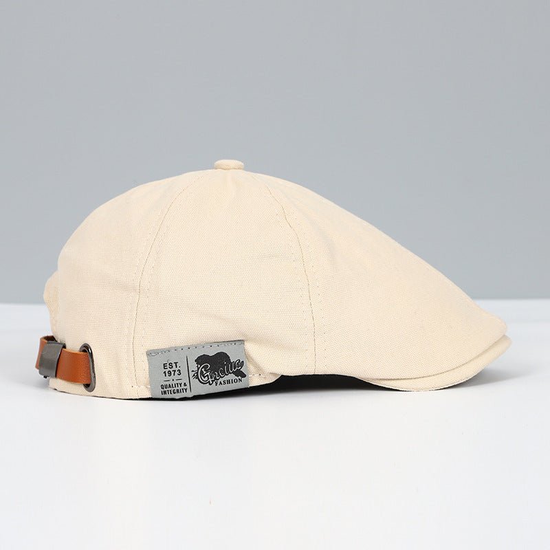 Modern Urban Beret - Bastien-Cream-The Livary