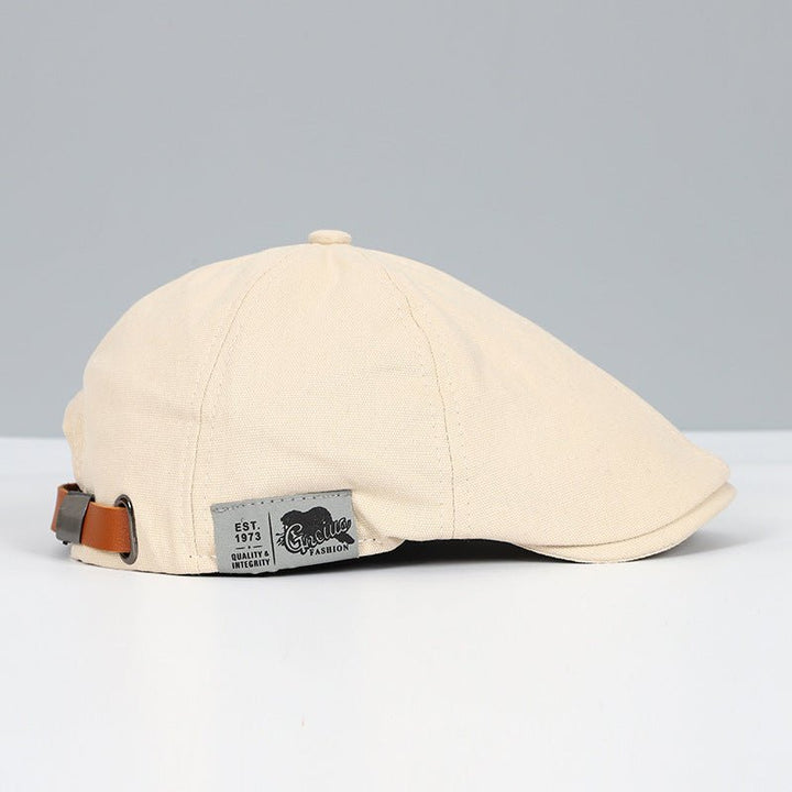 Modern Urban Beret - Bastien-Cream-The Livary