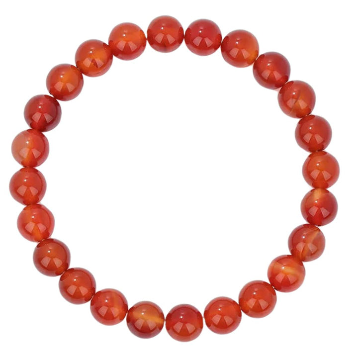 Natural Crystal Healing Energy Bracelet - Aria-Carnelian-The Livary