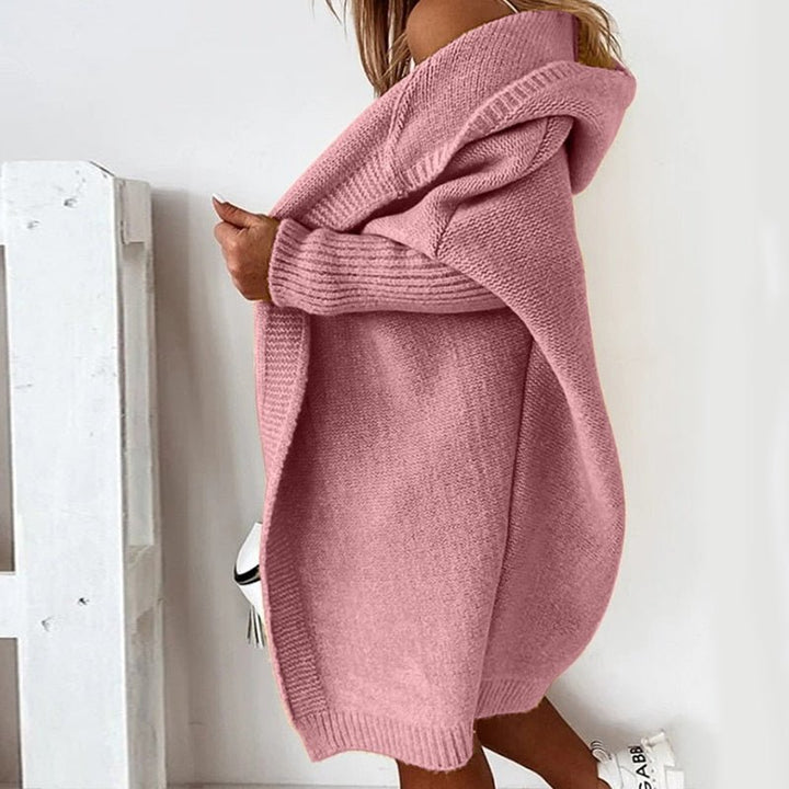 Comfortable Ladies Cardigan - Luna-Grey-S-The Livary