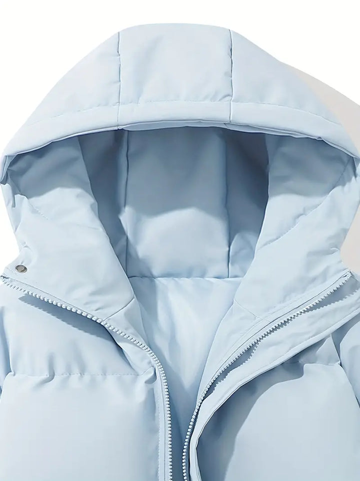 Casual Hoodie Jacket with Zip – Orion-Pink-M-State of Style