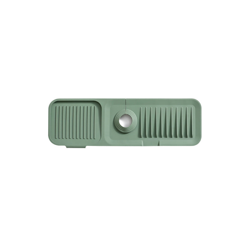 Silicone Draining Mat with Self-Drainage – DripGuard-Green-Small-The Livary
