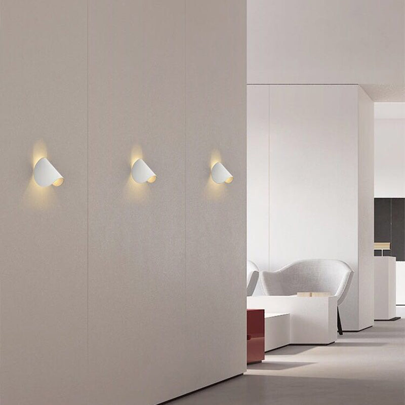 Modern Coloured Wall Lamp - ColorVibe-White-The Livary