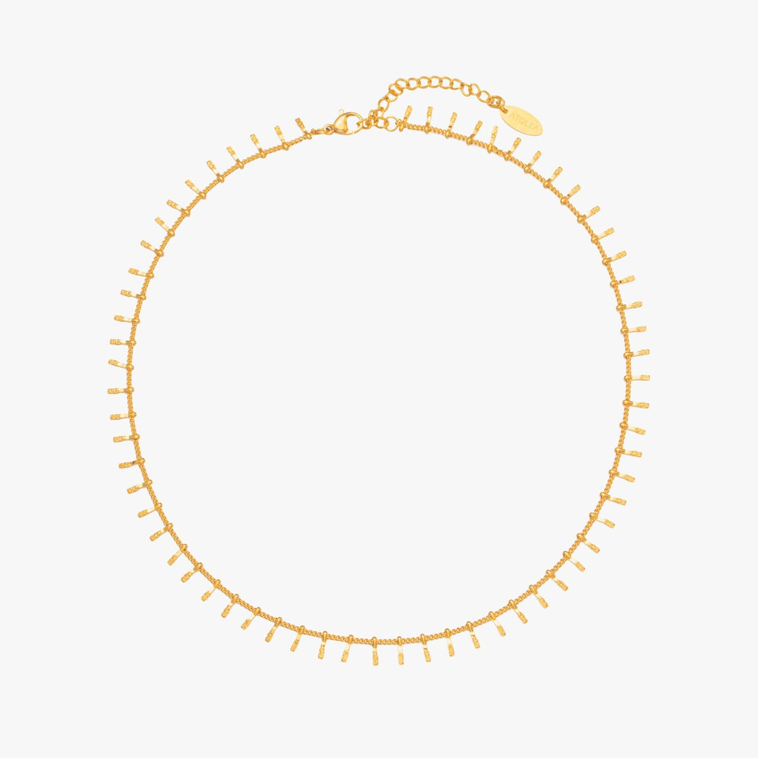 Minimalist Choker for Women - Antigua-Gold-The Livary