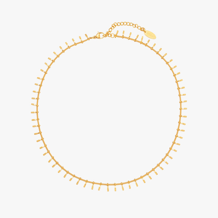 Minimalist Choker for Women - Antigua-Gold-The Livary