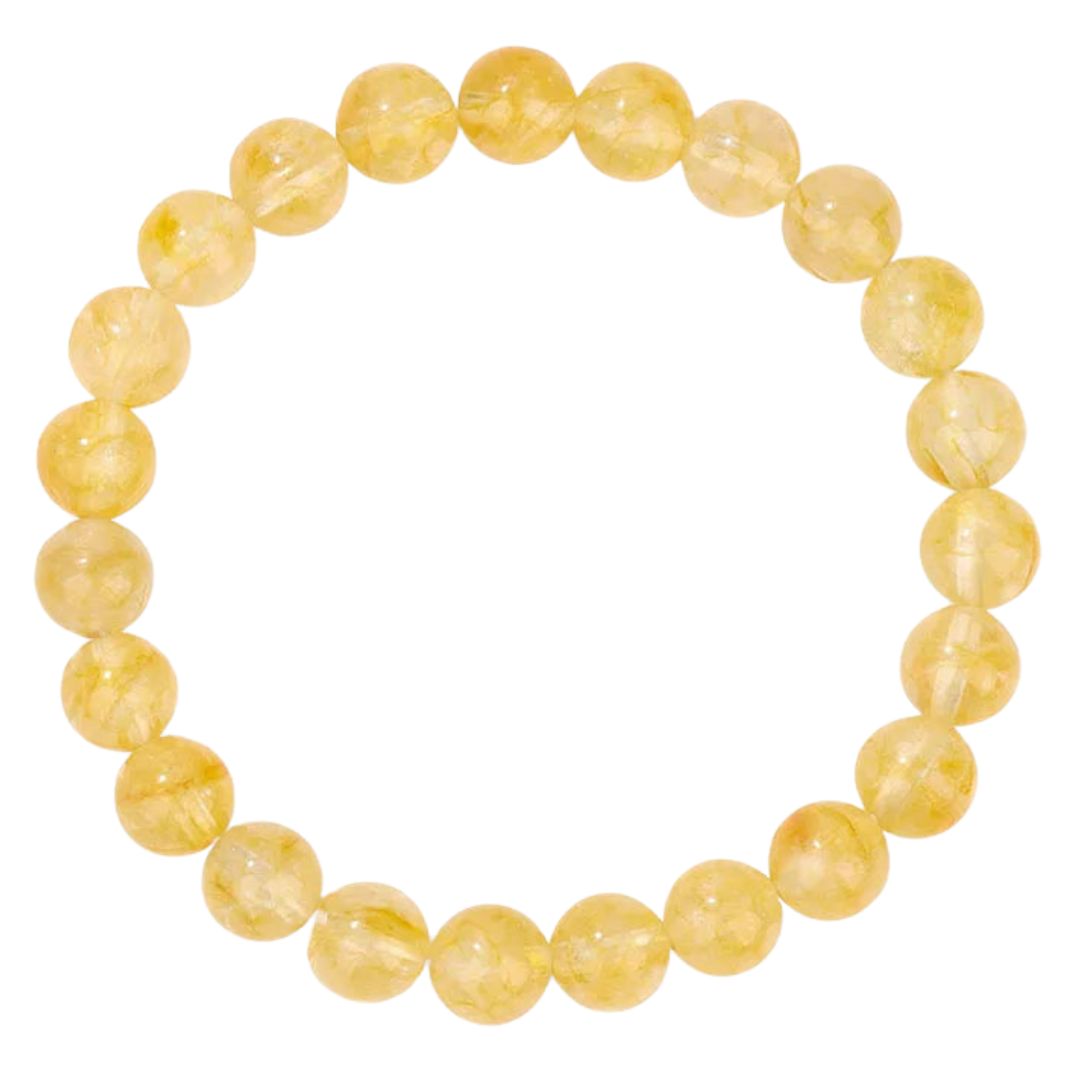 Natural Crystal Healing Energy Bracelet - Aria-Citrine-The Livary