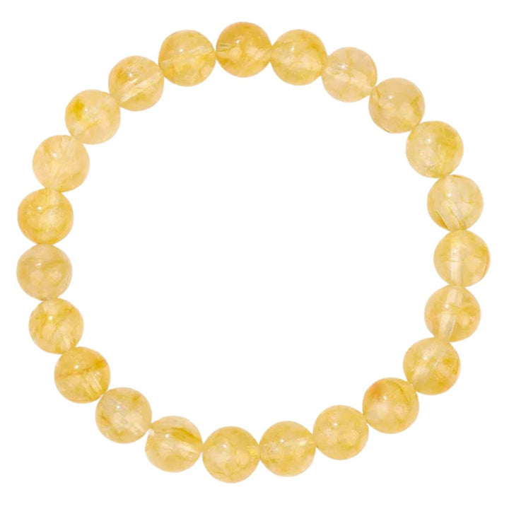 Natural Crystal Healing Energy Bracelet - Aria-Citrine-The Livary