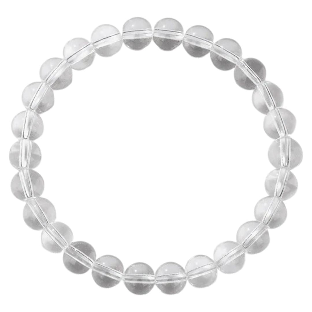 Natural Crystal Healing Energy Bracelet - Aria-Clear crystal-The Livary