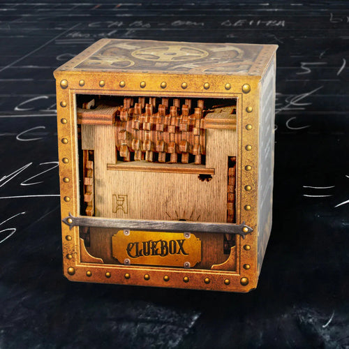 Interactive Wooden Escape Puzzle Box – MindVault-Schrödinger's Cat-The Livary