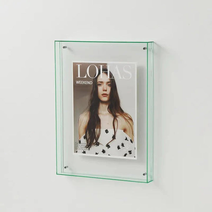 Coloured Transparent Photo Frame – FramePop-Light green-11x14cm-The Livary