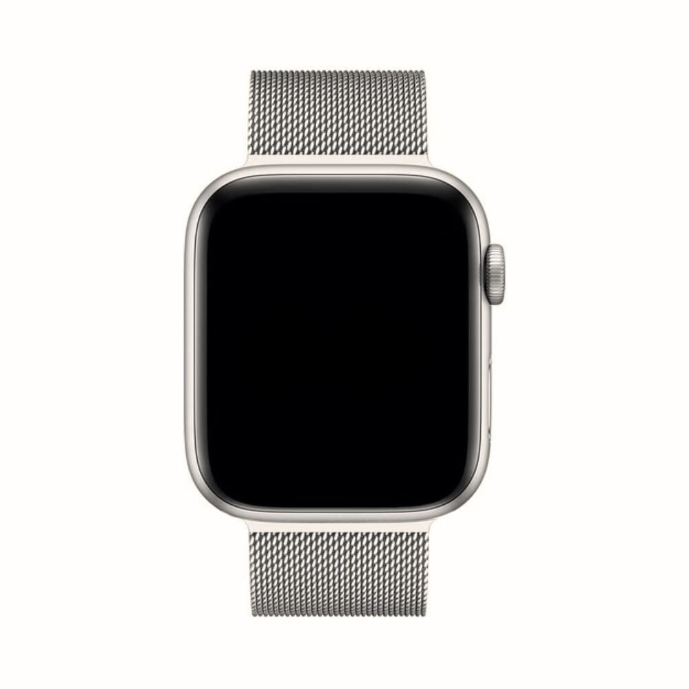 Milanese Apple Watch Band – SteelFlex-38mm | 40mm | 41mm | 42mm-Silver-The Livary