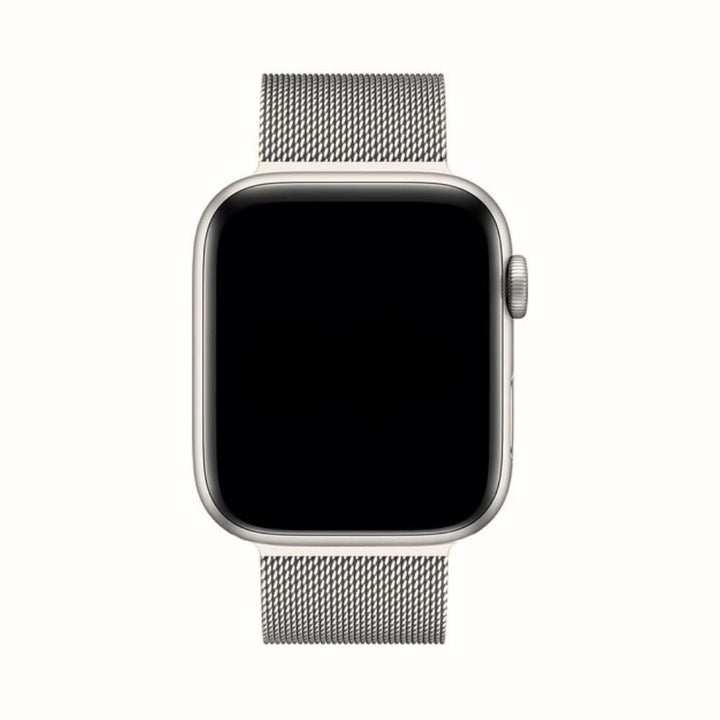 Milanese Apple Watch Band – SteelFlex-38mm | 40mm | 41mm | 42mm-Silver-The Livary