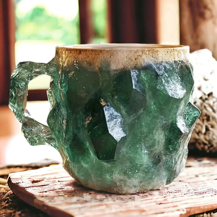 Crystal Coffee Mug - CrystalBrew-Green-State of Style