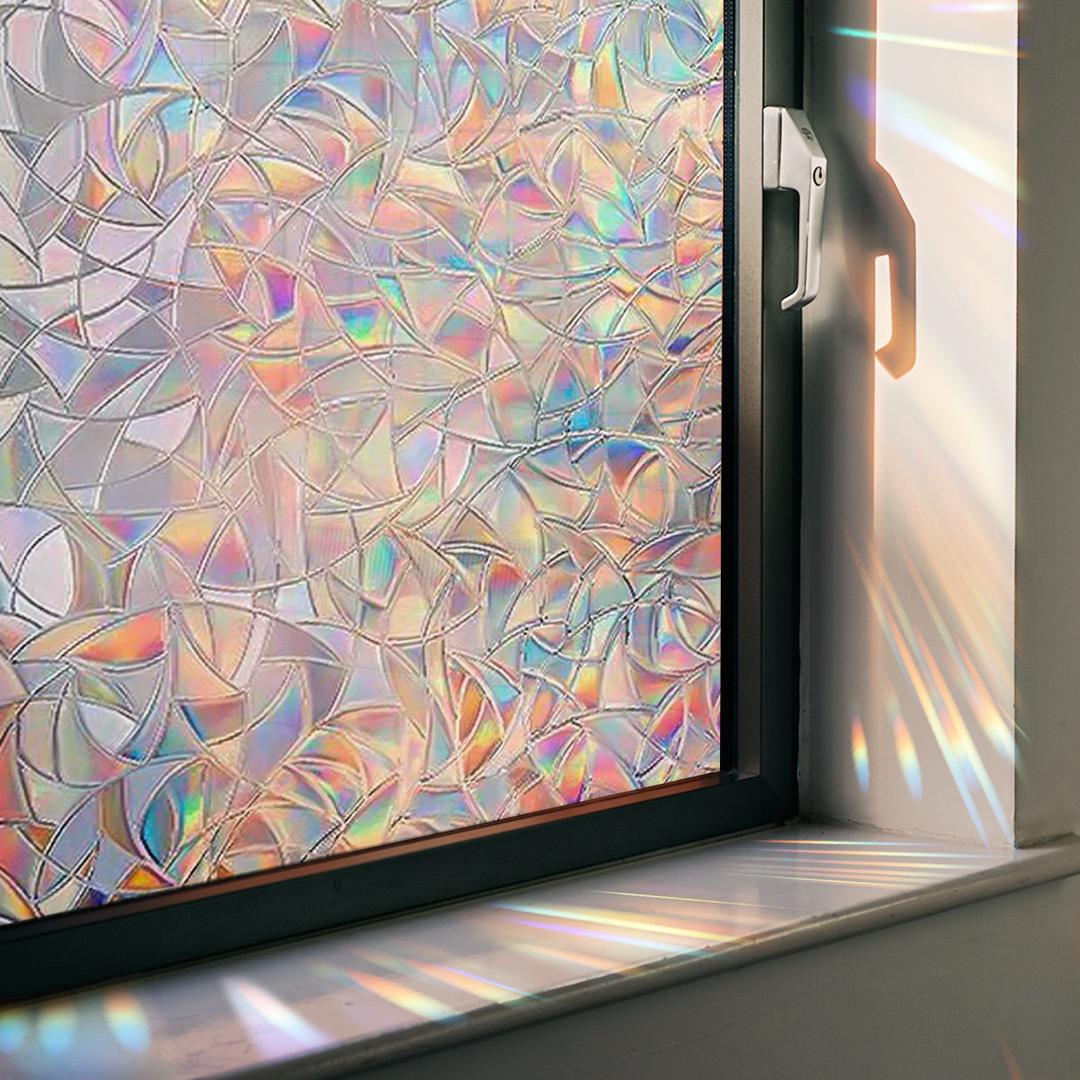 Sun Catcher Window Stickers - LumiSuncatch-Cut to Size - 11.81 × 39.37 inches-The Livary