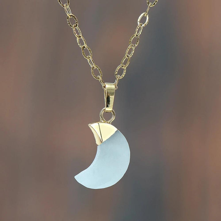 Moonstone Healing Necklace – Celestina-Apathy-The Livary