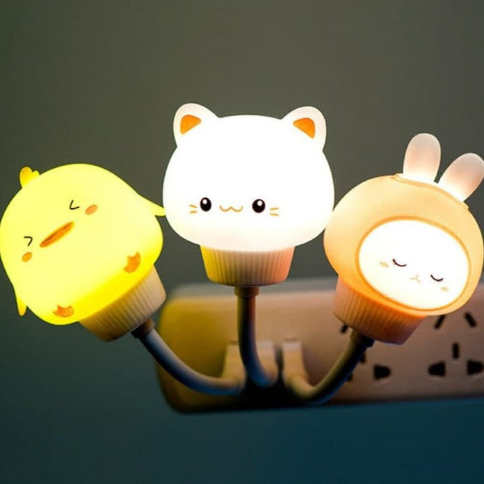 Cute night light - LumiPals-Kitten-No-The Livary