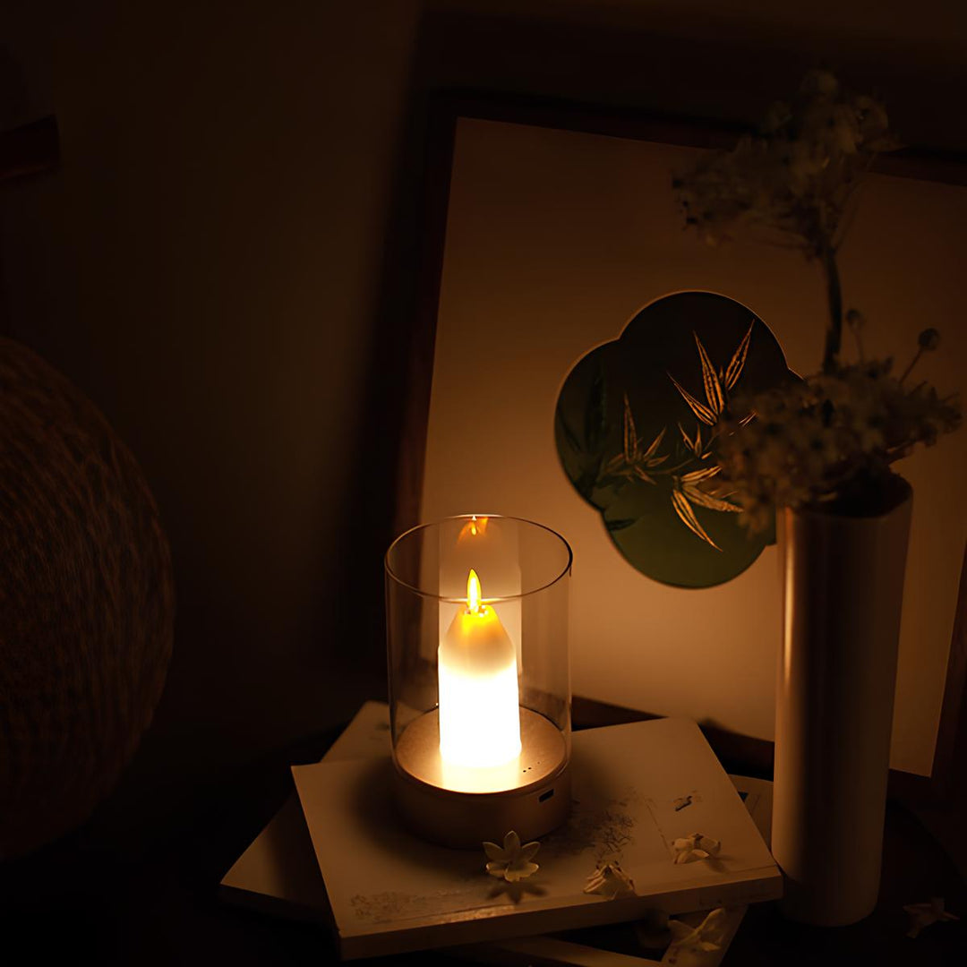 Wireless LED Candle Lamp - LumiCandle-The Livary