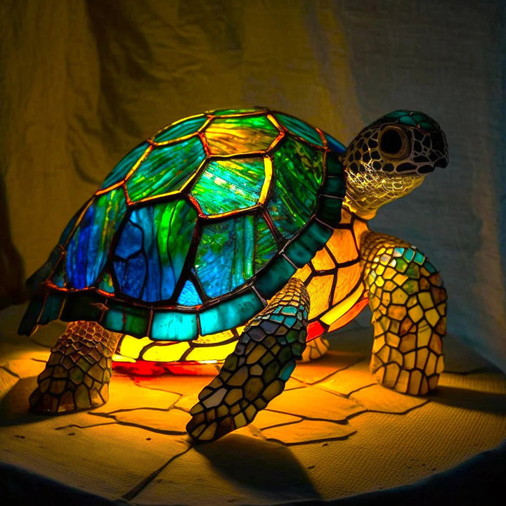 Modern Art Lamp - LumiAura-Turtle-5.91 inches-The Livary