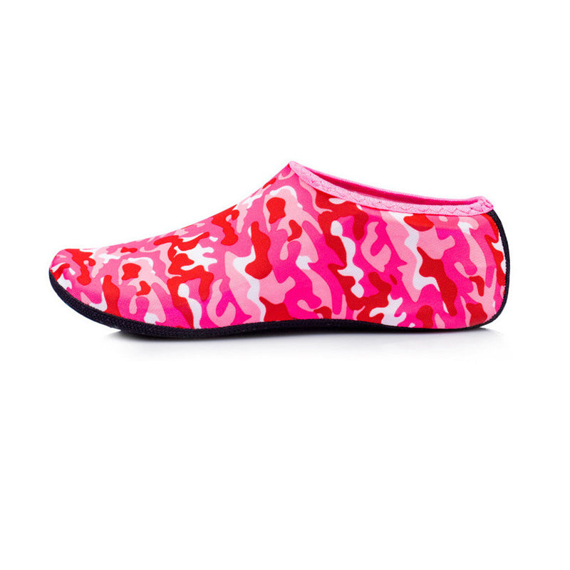 Quick-Drying Unisex Water Shoes - WaveStep-Camou Red-XS-The Livary