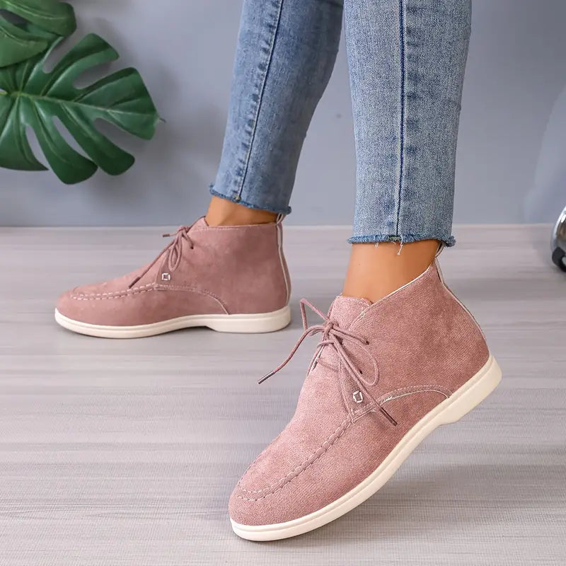 Modern Learning Ladies' Shoes - Maxime-Brown Leather-2.5-The Livary