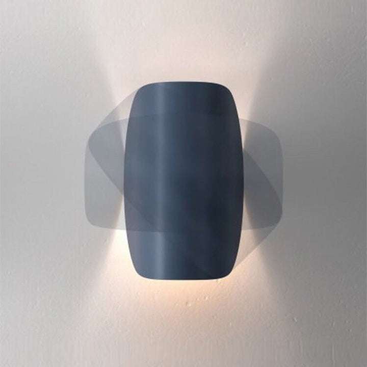 Modern Coloured Wall Lamp - ColorVibe-Red-The Livary