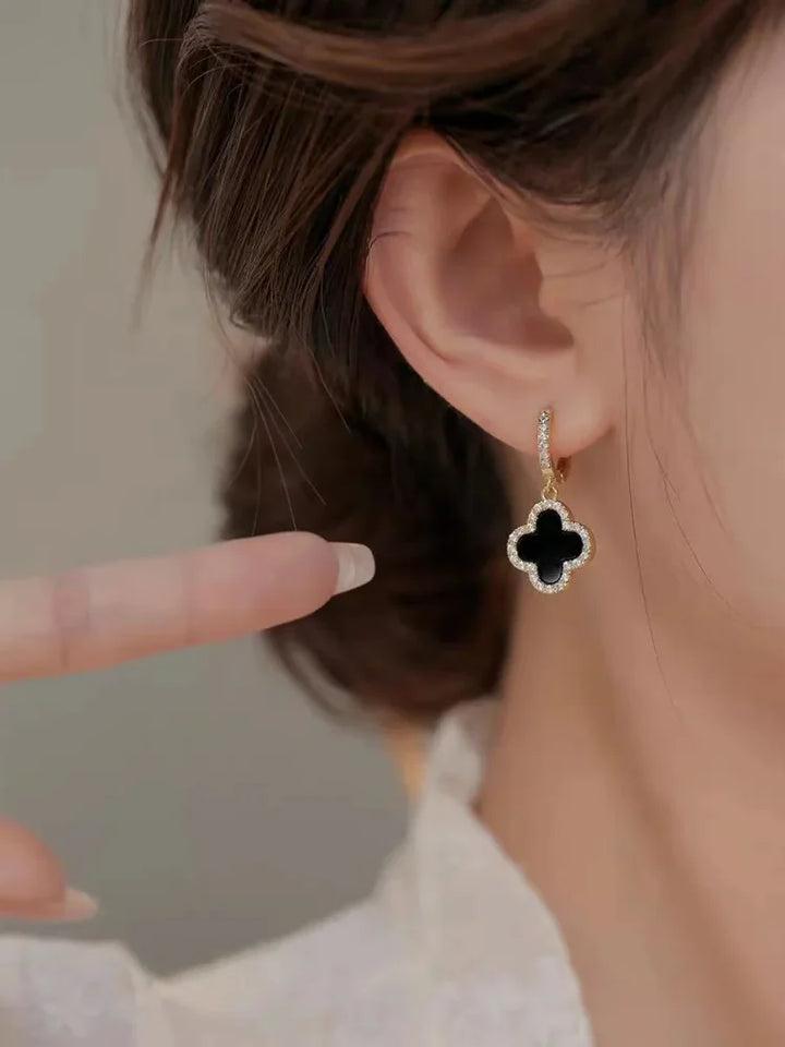 Clover Earrings - Clara-Green-The Livary