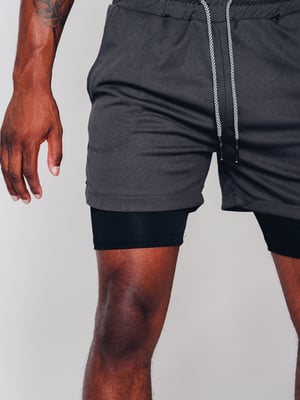 2-in-1 Summer Sports Shorts for Men – Felix-Urban Tech-M-The Livary
