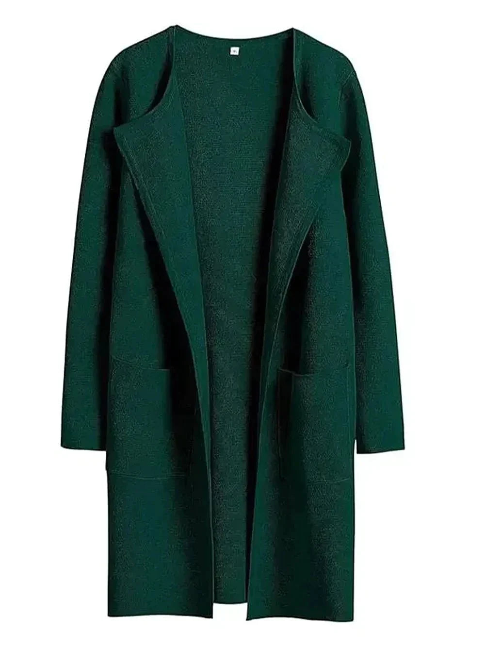Stylish Ladies' Cardigan - Djamila-Dark Green-S (36)-The Livary