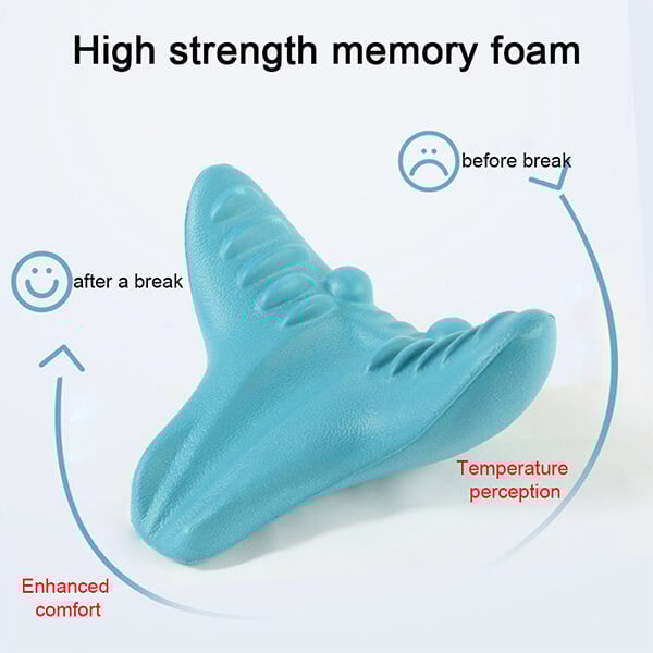 Ergonomic Neck Massage Cushion without Power – NeckEase Stretch-The Livary