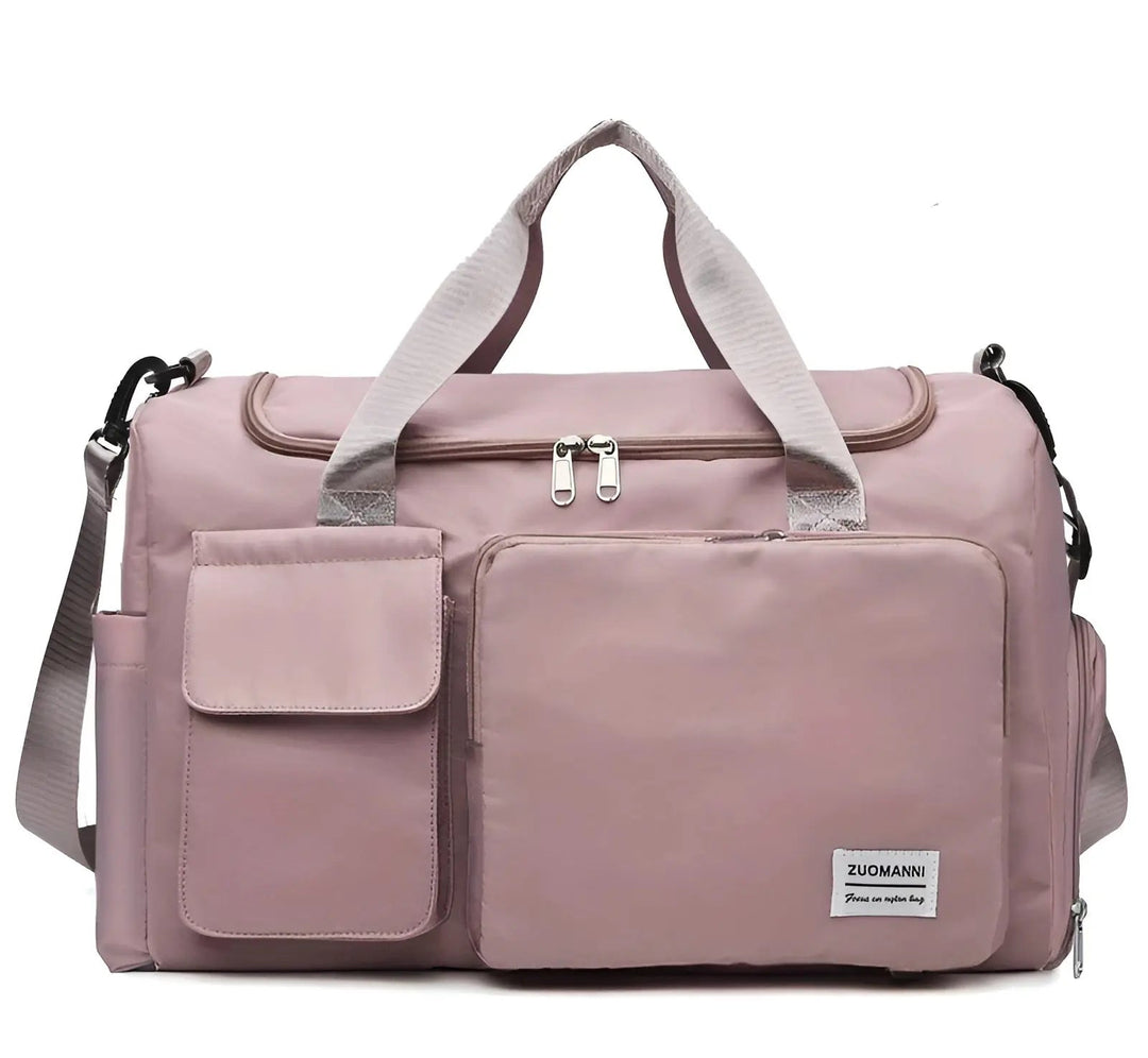 Large Waterproof Weekend Bag - VoyagePro-Deep pink-The Livary