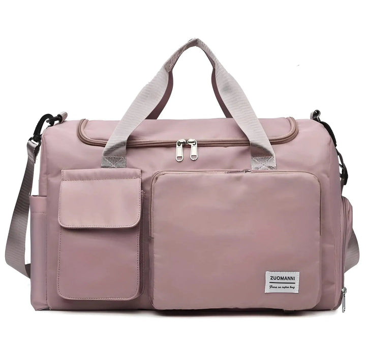 Large Waterproof Weekend Bag - VoyagePro-Deep pink-The Livary