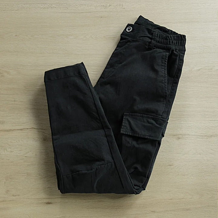 Men's Cargo Outdoor Trousers – Marco-Black-M-The Livary
