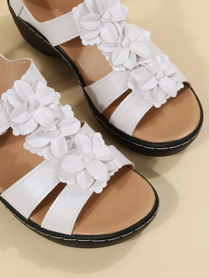 Orthopaedic women's sandals in summer style - Moana-Yellow-3-The Livary