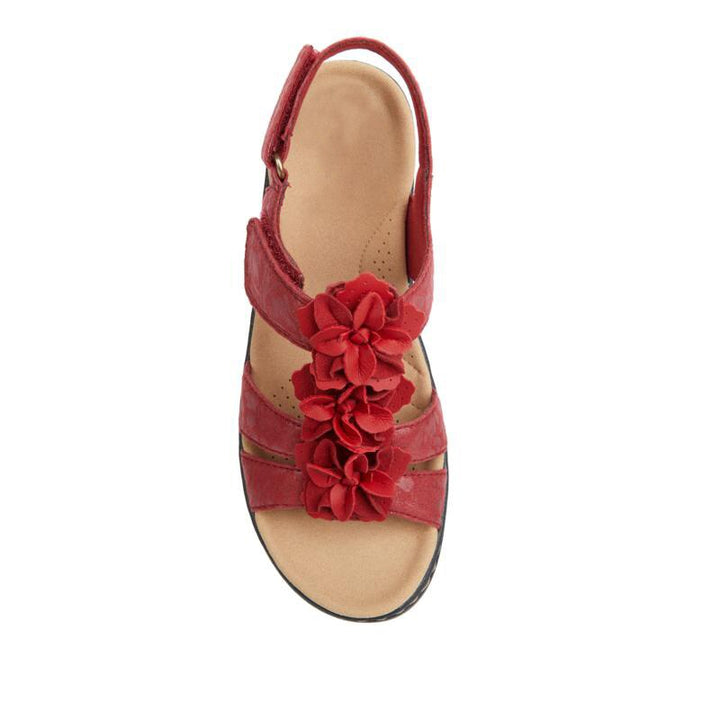 Orthopaedic women's sandals in summer style - Moana-Yellow-3-The Livary