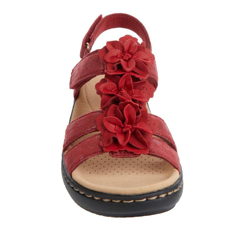 Orthopaedic women's sandals in summer style - Moana-Yellow-3-The Livary