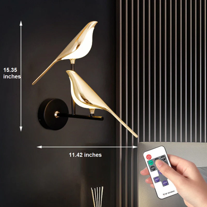 Rotating LED Wall Lamp - LuminaBird