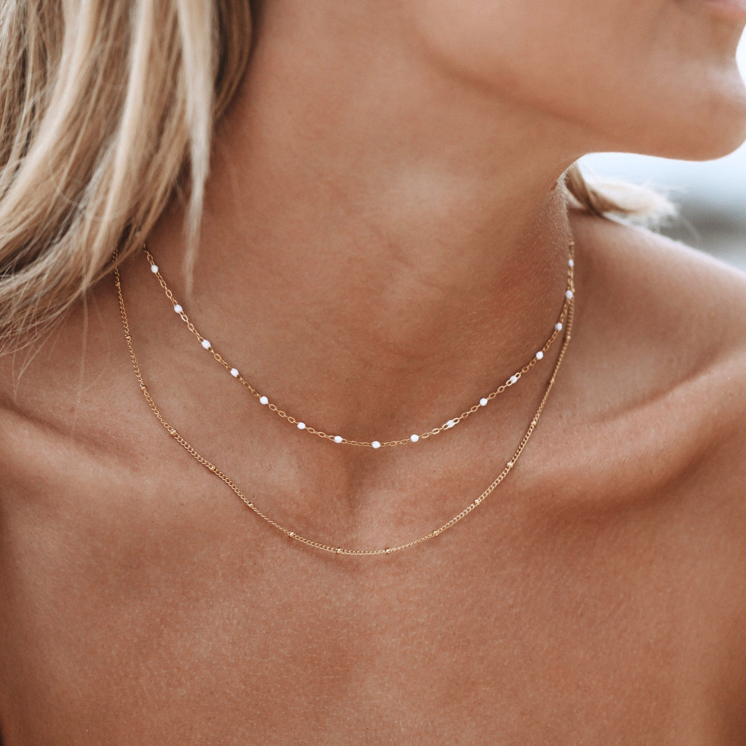 Double Bead Choker - Amara-The Livary