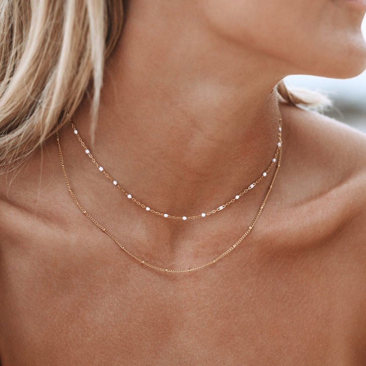 Double Bead Choker - Amara-The Livary